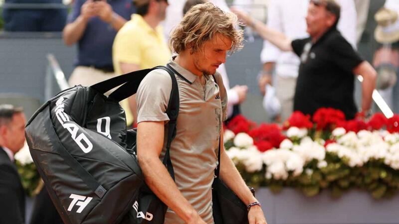 Alcaraz zerlegt Zverev im Madrid-Achtelfinale