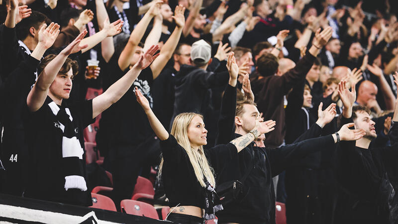 Die besten Bilder der Sturm- und Rapid-Fans aus Klagenfurt