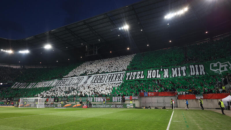 Die besten Bilder der Sturm- und Rapid-Fans aus Klagenfurt