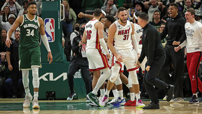 Sensation perfekt! Heat werfen Bucks in NBA-Playoffs raus