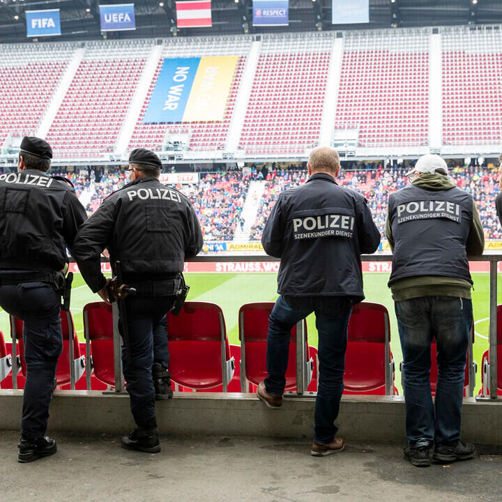 So rüstet sich die Polizei für das ÖFB-Cup-Finale