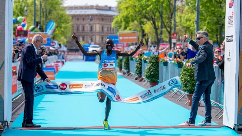 Streckenrekord! Mailu gewinnt 40. Vienna City Marathon