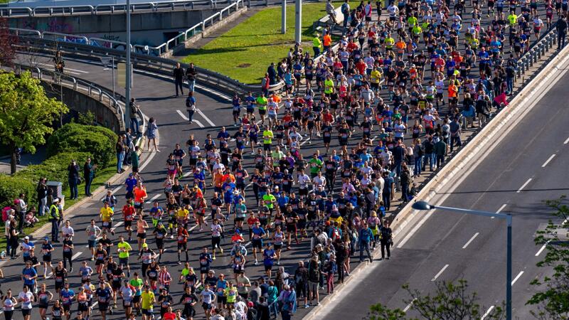 Wien-Marathon: Aktivisten wollten sich am Start festkleben