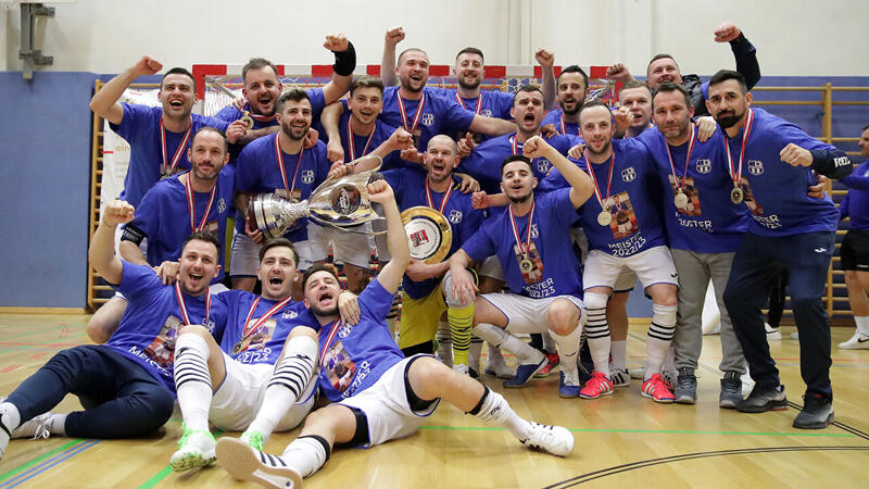 Diamant Linz kürt sich zum <a href='/de/daten/news/futsal/' class='tag'>Futsal</a>-Meister 2022/23