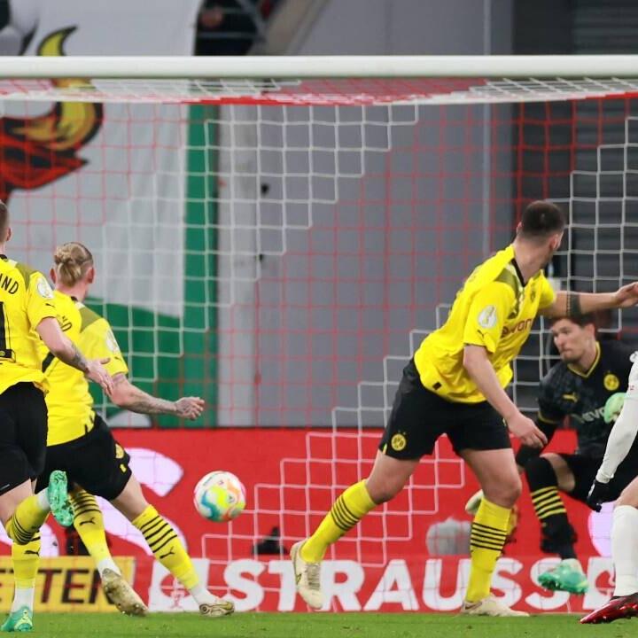 RB Leipzig schmeißt schwache Dortmunder aus dem DFB-Pokal