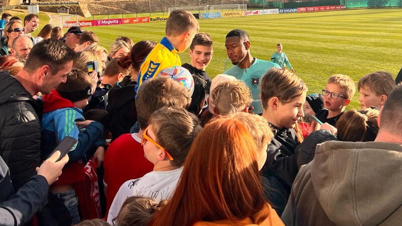 Ein Foto mit Alaba? "Wir müssen daran 'believen'!"