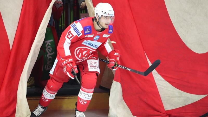 Hiobsbotschaft für den <a href='/de/daten/news/eishockey/kac/' class='tag'>KAC</a>: Saison für Youngster wohl vorbei