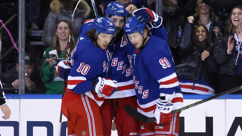 New York Rangers nehmen die Predators auseinander