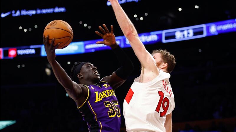 NBA: Raptors entgleitet Sieg gegen LA Lakers 