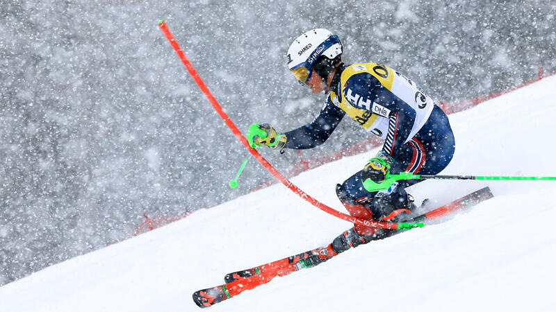 Norwegischer Doppelsieg nach Chaos-Slalom in Palisades Tahoe