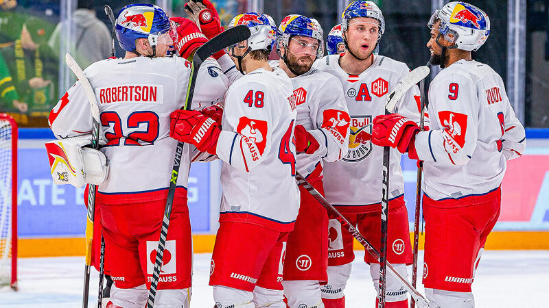 Salzburg sichert in Wien Einzug ins ICE-Viertelfinale