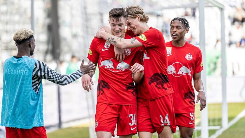 Pflichtaufgabe erfüllt: Salzburg gewinnt bei der WSG