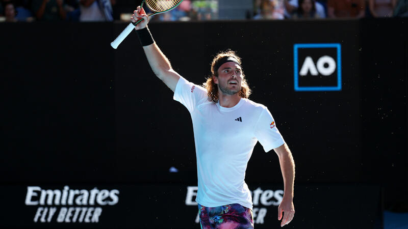 Tsitsipas zieht in sein zweites Grand-Slam-Finale ein