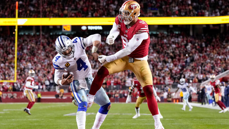 NFL-Playoffs: Spannung bis zum Schluss bei 49ers vs. Cowboys