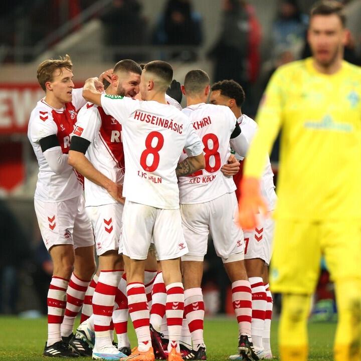 7:1! Köln deklassiert erschreckend schwache Bremer