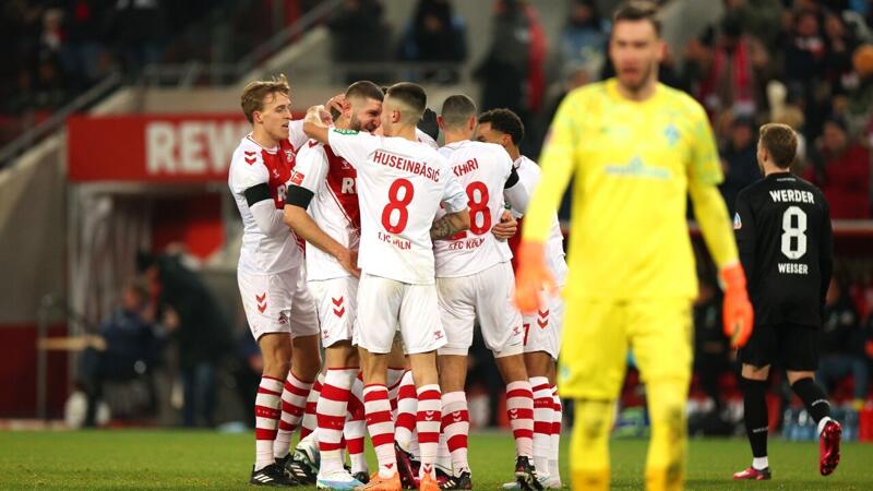 7:1! Köln deklassiert erschreckend schwache Bremer