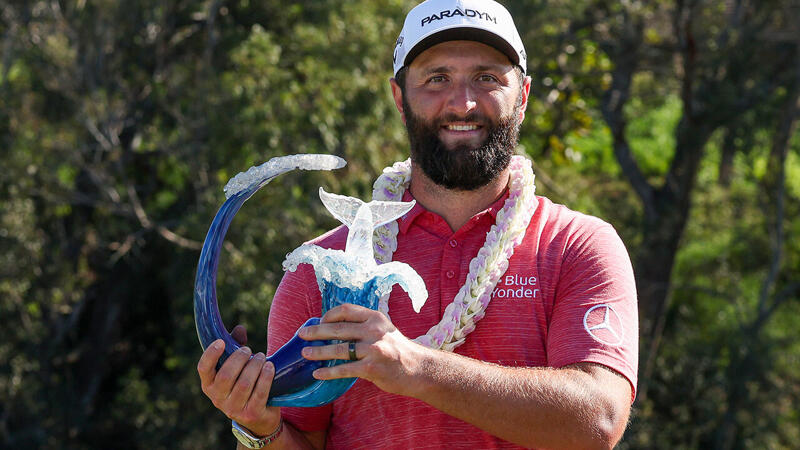 Jon Rahm siegt auf Hawaii, Sepp Straka beendet TOC mit Eagle