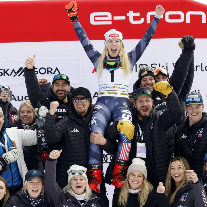 Nach Rekord: Nervöse Shiffrin wollte "nur gut Skifahren"