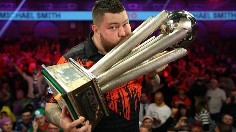 "Bully Boy" Michael Smith ist erstmals <a href='/de/daten/news/darts/' class='tag'>Darts</a>-Weltmeister