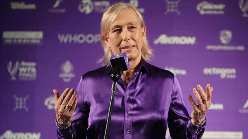 Tennis-Legende Navratilova an Kehlkopf-, Brustkrebs erkrankt