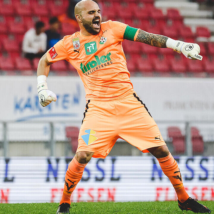 WSG-Torhüter spielte mit Bandscheibenvorfall