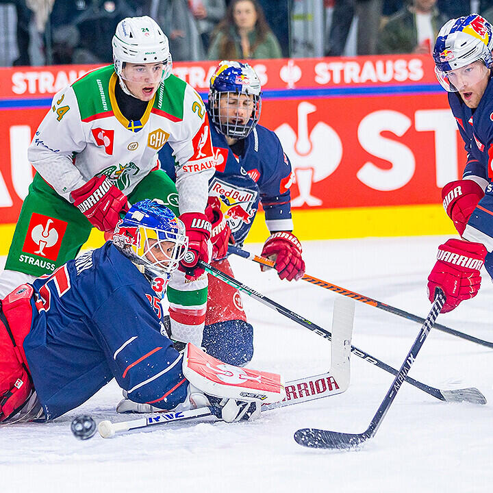 Heimsieg! Starke Salzburger bezwingen CHL-Champion Rögle BK