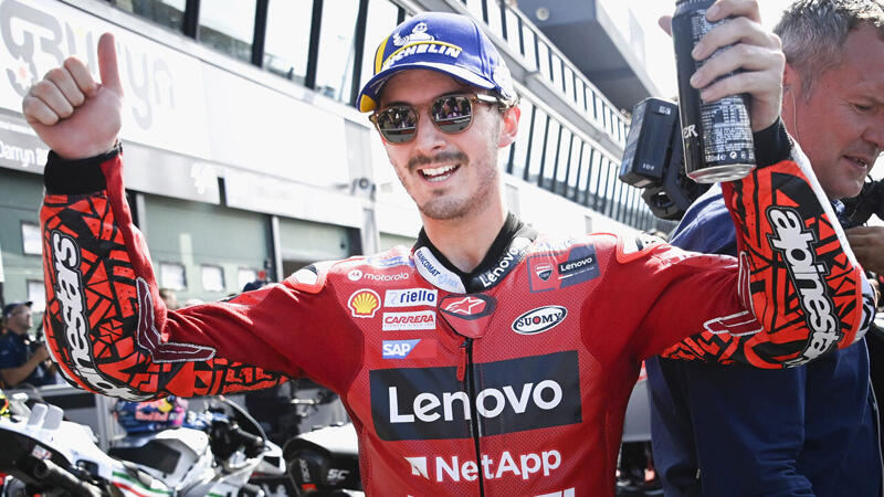 Francesco Bagnaia ist <a href='/de/daten/news/motorsport/motogp/' class='tag'>MotoGP</a>-Weltmeister 2022