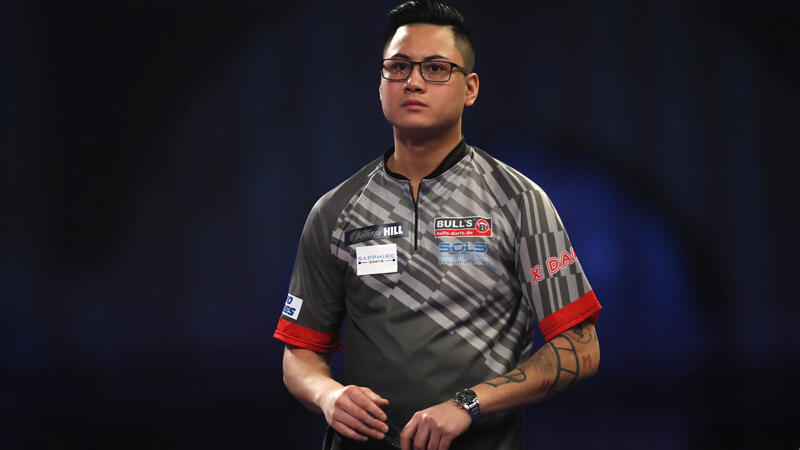 Rowby-John Rodriguez scheitert bei <a href='/de/daten/news/darts/' class='tag'>Darts</a>-EM an Peter Wright