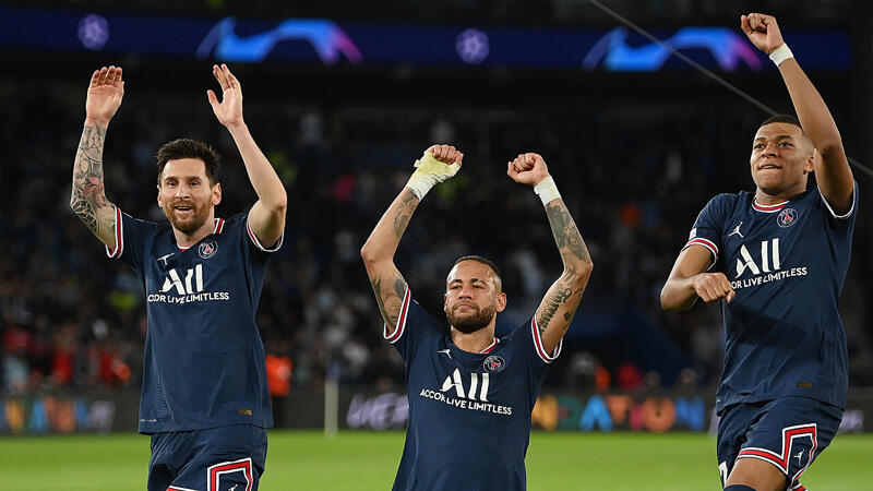 Superstar-Trio schießt PSG in turbulenten Spiel zum Sieg