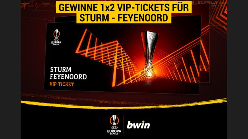 1x2 VIP Tickets + Sturm Graz Trikots powered by bwin