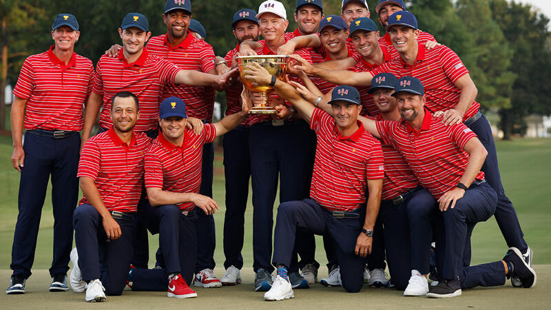 US-Team gewinnt zum 12. Mal den Presidents Cup