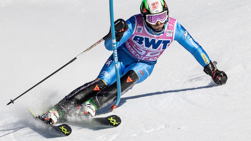 Für Stefano Gross tanzten sogar Schneeflocken