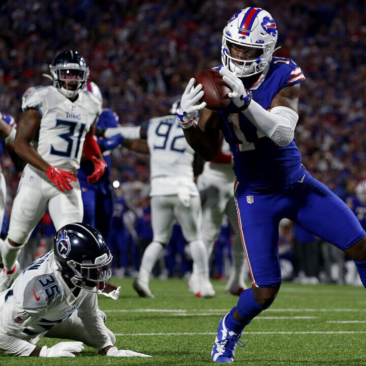 Drei Diggs-Touchdowns bei Bills-Sieg gegen Titans