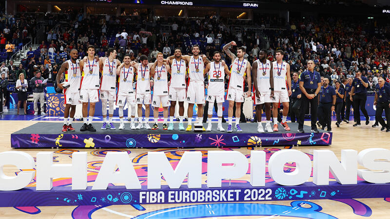 Spanien ist zum 4. Mal Basketball-Europameister