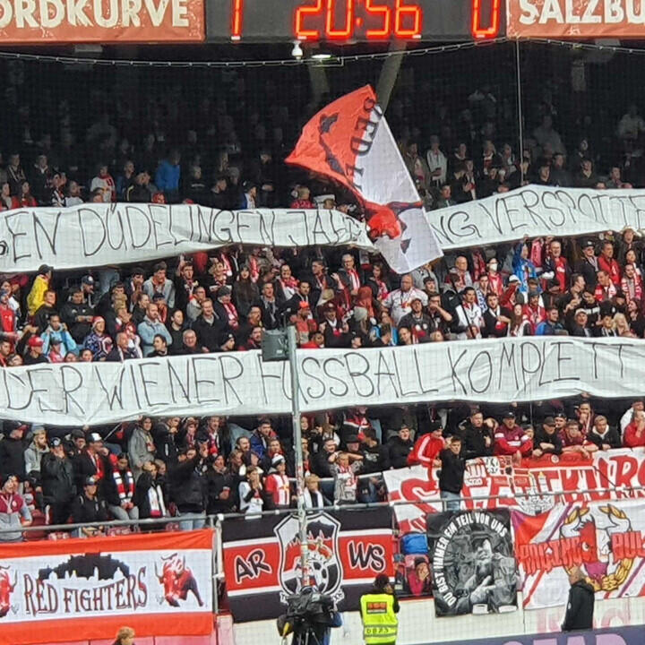 Salzburg-Fans sticheln gegen Rapid