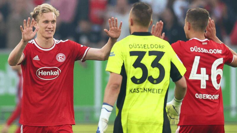 Erfolgserlebnis für Klarer mit <a href='/de/daten/news/fortuna-duesseldorf/' class='tag'>Fortuna Düsseldorf</a>