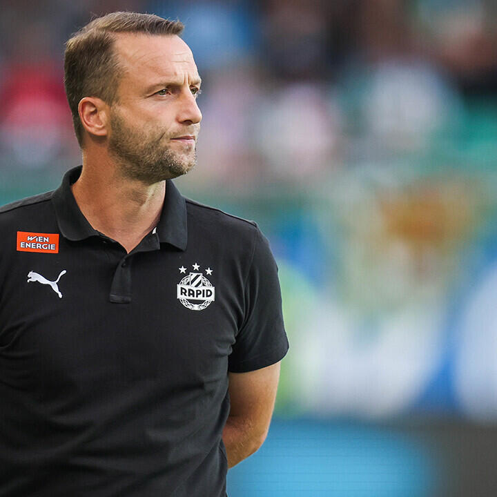 Rapid-Coach Feldhofer schließt Rücktritt aus