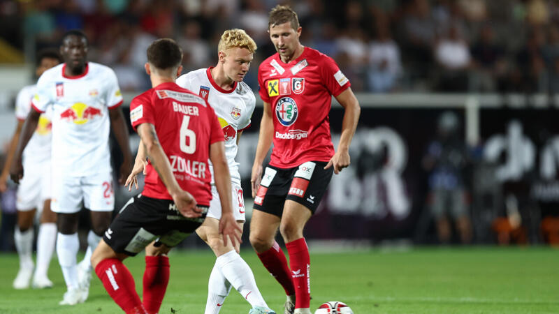 Salzburg glanzlos ins ÖFB-Cup-Achtelfinale