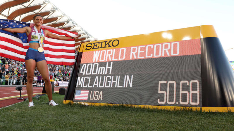 McLaughlin mit Fabel-Weltrekord über 400 m Hürden