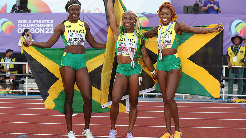 Sieg über 100 m! Zehntes WM-Gold für Fraser-Pryce