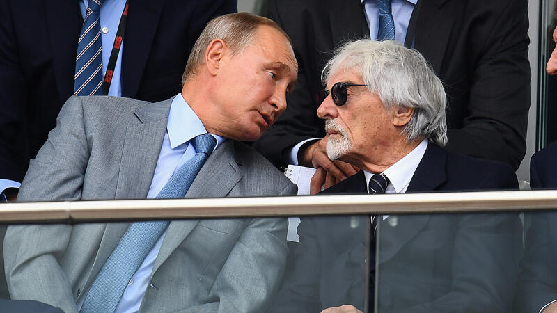 Ecclestone rudert nach Putin-Sager zurück