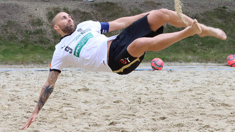 Österreich bei Beachsoccer-Event in Bari am Start