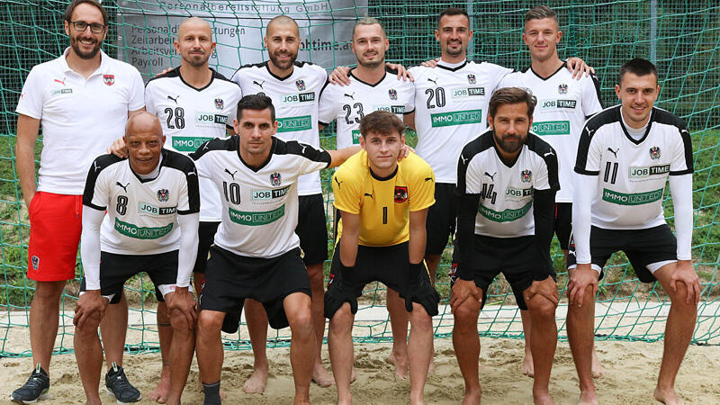 Österreich bei Beachsoccer-Event in Bari dabei