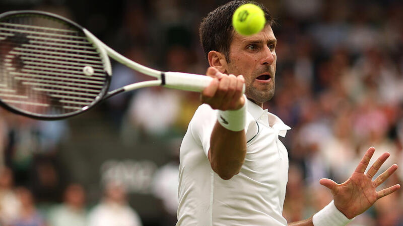 Djokovic steht in dritter Runde von Wimbledon