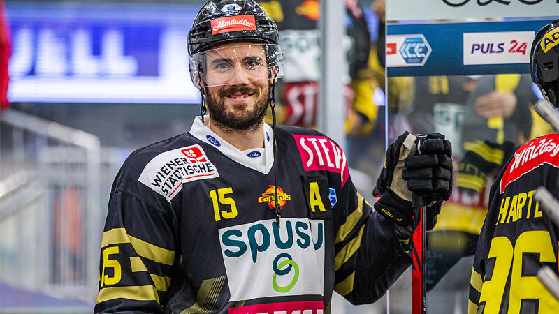 James Sheppard bleibt bei den <a href='/de/daten/news/eishockey/vienna-capitals/' class='tag'>Vienna Capitals</a>