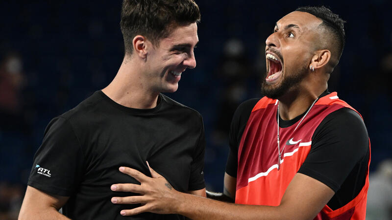 Liefern Kyrgios/Kokkinakis wieder eine Mega-Show ab?