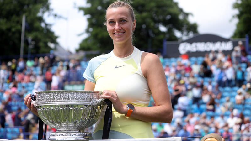 Kvitova feiert in Eastbourne 29. <a href='/de/daten/news/tennis/wta/' class='tag'>WTA</a>-Titel