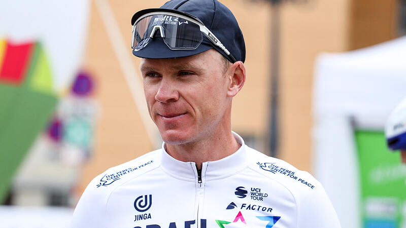 Chris Froome bei der Tour de France dabei