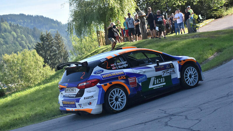 Neubauer auch bei "Hirter <a href='/de/daten/news/rallye/' class='tag'>Rallye</a>" in St. Veit vom Pech verfolgt