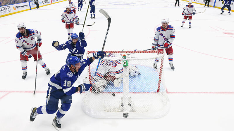 Champion Tampa Bay verkürzt gegen die Rangers